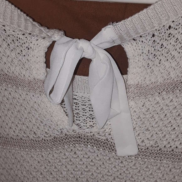 ** Lauren Conrad Antique Romance Sweater Gardenia - Picture 7 of 8